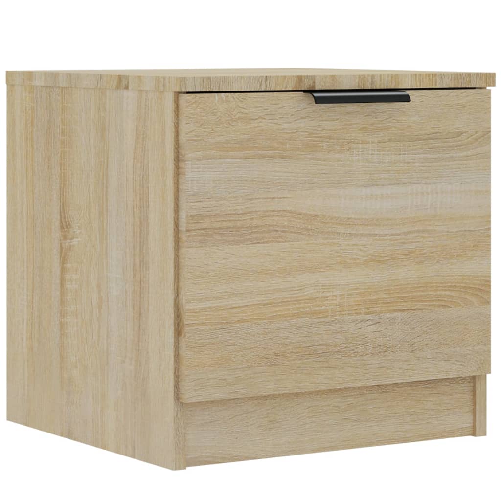 Nachtkastjes 2 st 40x39x40 cm sonoma eikenkleurig Nachtkastjes | Creëer jouw Trendy Thuis | Gratis bezorgd & Retour | Trendy.nl