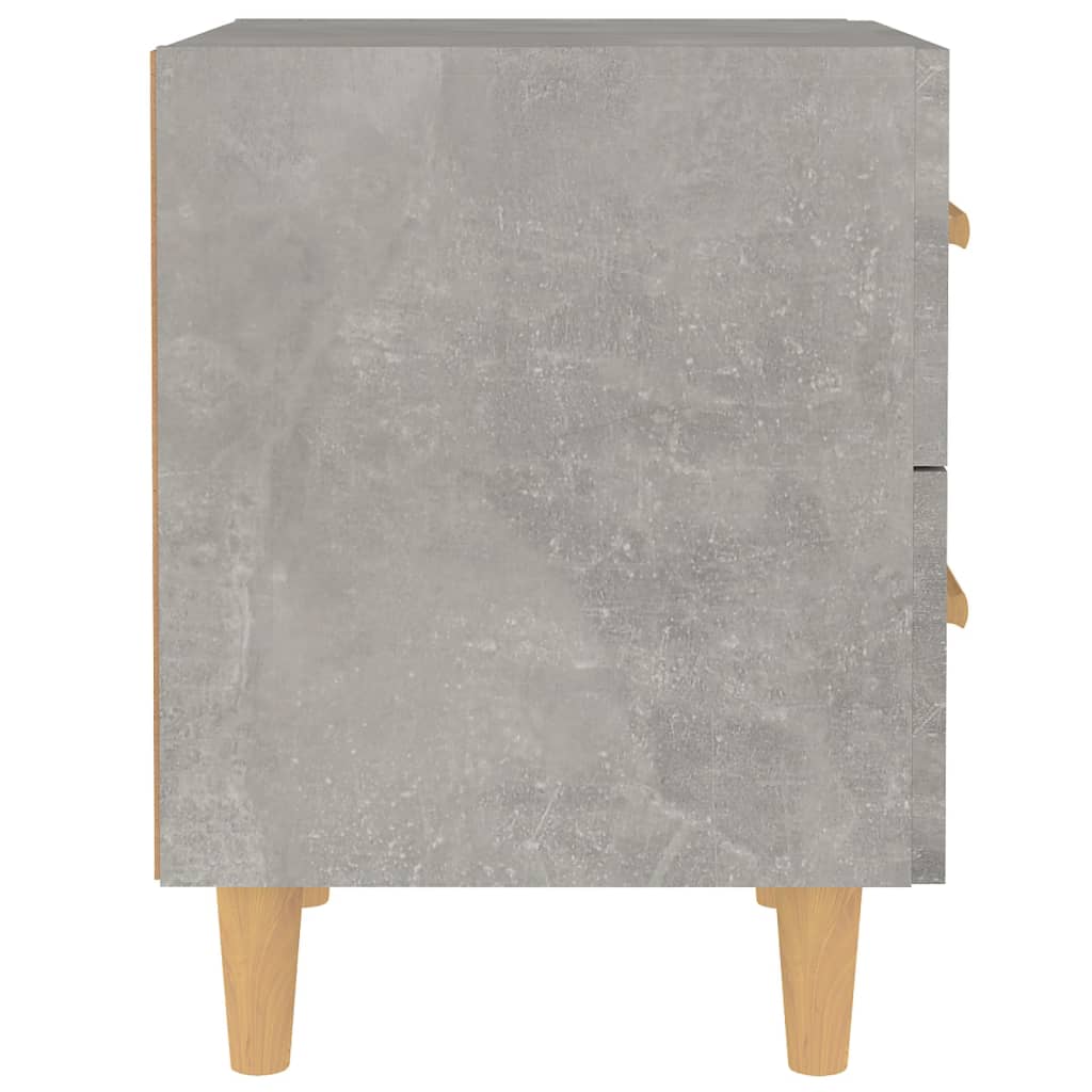 Nachtkastje 40x35x47,5 cm betongrijs Nachtkastjes | Creëer jouw Trendy Thuis | Gratis bezorgd & Retour | Trendy.nl