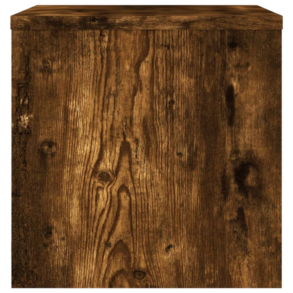 Nachtkastjes 2 st 40x30x30 cm bewerkt hout gerookt eikenkleurig Nachtkastjes | Creëer jouw Trendy Thuis | Gratis bezorgd & Retour | Trendy.nl