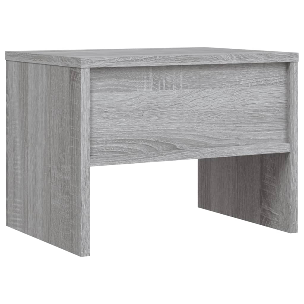 Nachtkastje 40x30x30 cm bewerkt hout grijs sonoma eikenkleurig Nachtkastjes | Creëer jouw Trendy Thuis | Gratis bezorgd & Retour | Trendy.nl