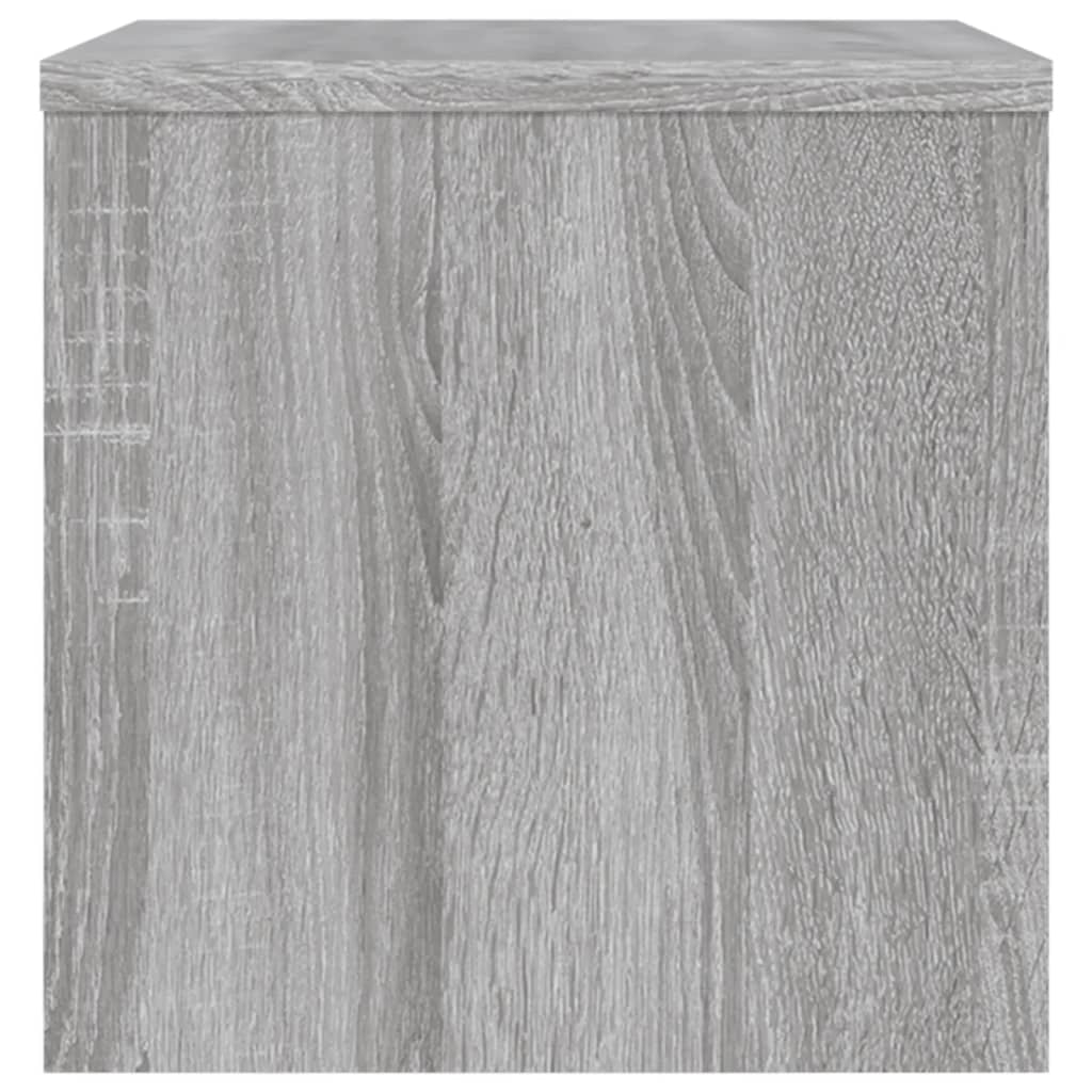 Nachtkastjes 2 st 40x30x30 cm bewerkt hout grijs sonoma eiken Nachtkastjes | Creëer jouw Trendy Thuis | Gratis bezorgd & Retour | Trendy.nl