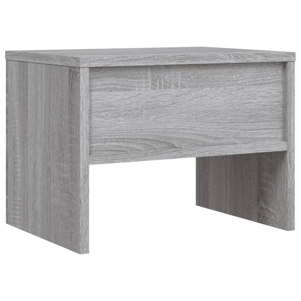 Nachtkastjes 2 st 40x30x30 cm bewerkt hout grijs sonoma eiken Nachtkastjes | Creëer jouw Trendy Thuis | Gratis bezorgd & Retour | Trendy.nl