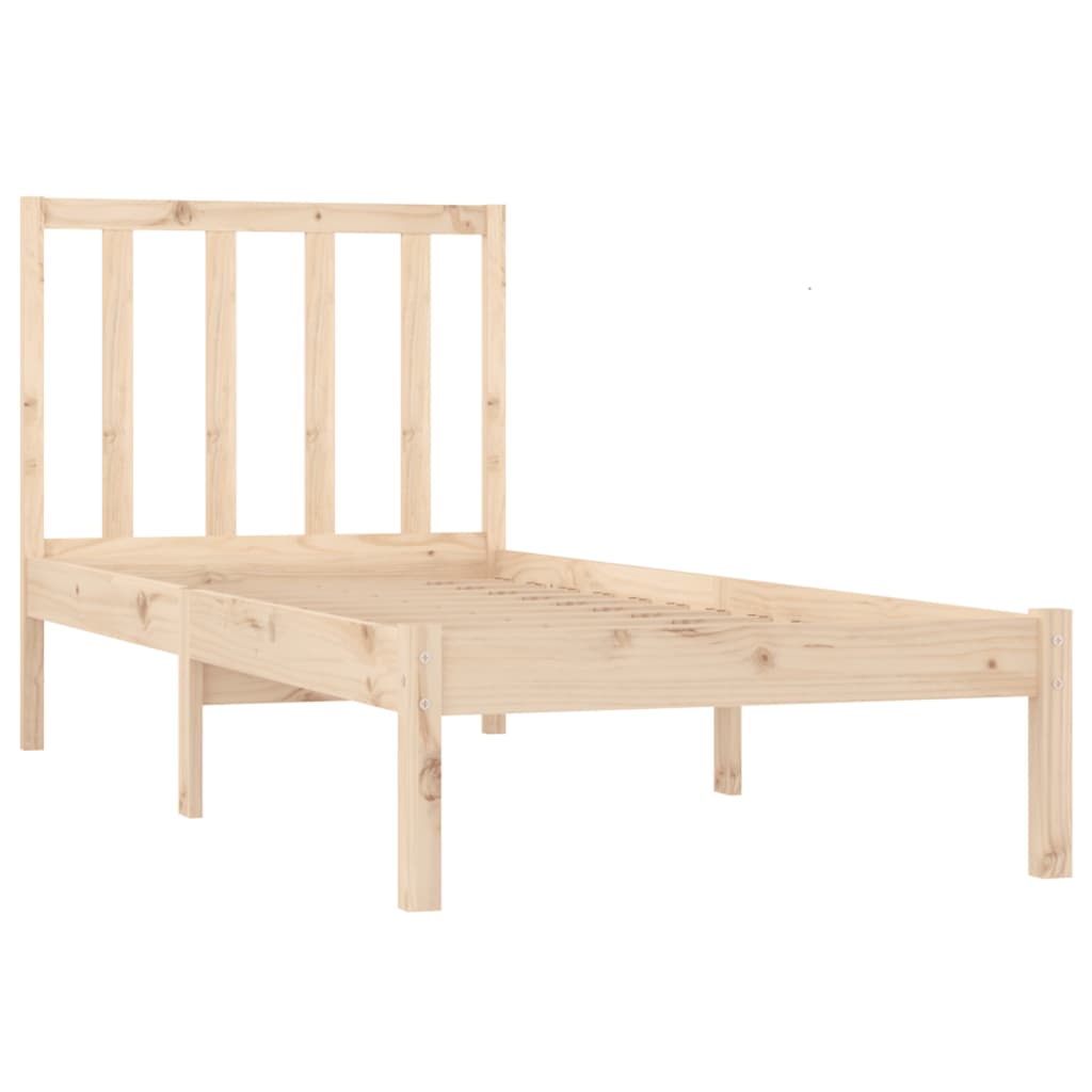 Bedframe massief grenenhout 90x190 cm Single Bedden & bedframes | Creëer jouw Trendy Thuis | Gratis bezorgd & Retour | Trendy.nl