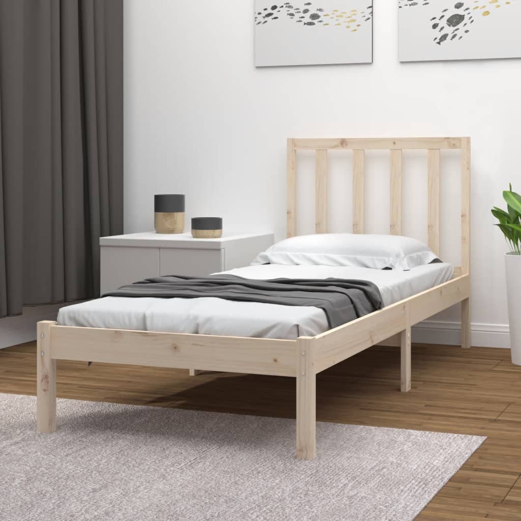 Bedframe massief grenenhout 90x190 cm Single Bedden & bedframes | Creëer jouw Trendy Thuis | Gratis bezorgd & Retour | Trendy.nl