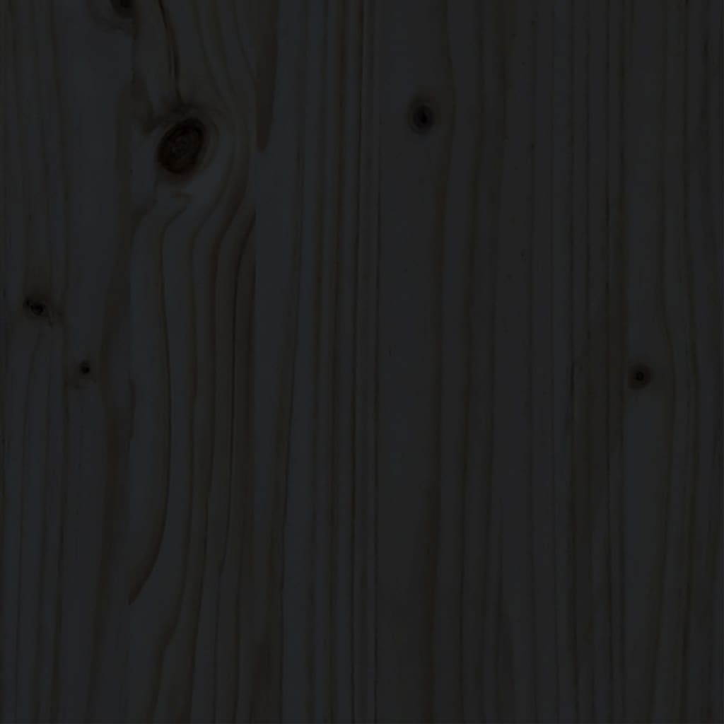 Zwart massief houten bedframe 140x200 cm - Stijlvol en duurzaam Bedden & bedframes | Creëer jouw Trendy Thuis | Gratis bezorgd & Retour | Trendy.nl