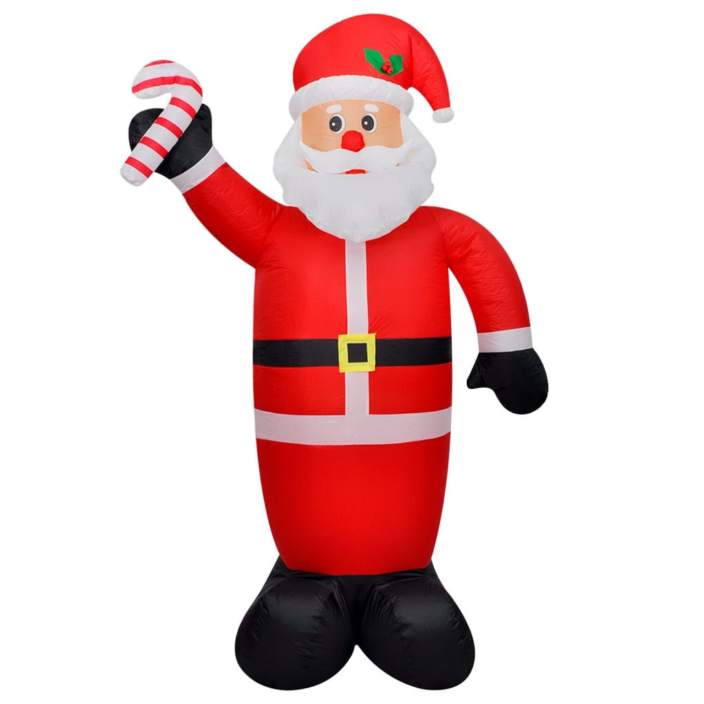Kerstman opblaasbaar met LED's 120 cm Kerstverlichting | Creëer jouw Trendy Thuis | Gratis bezorgd & Retour | Trendy.nl