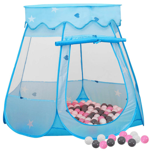 Kinderspeeltent met 250 ballen 102x102x82 cm blauw Speeltenten & -tunnels | Creëer jouw Trendy Thuis | Gratis bezorgd & Retour | Trendy.nl