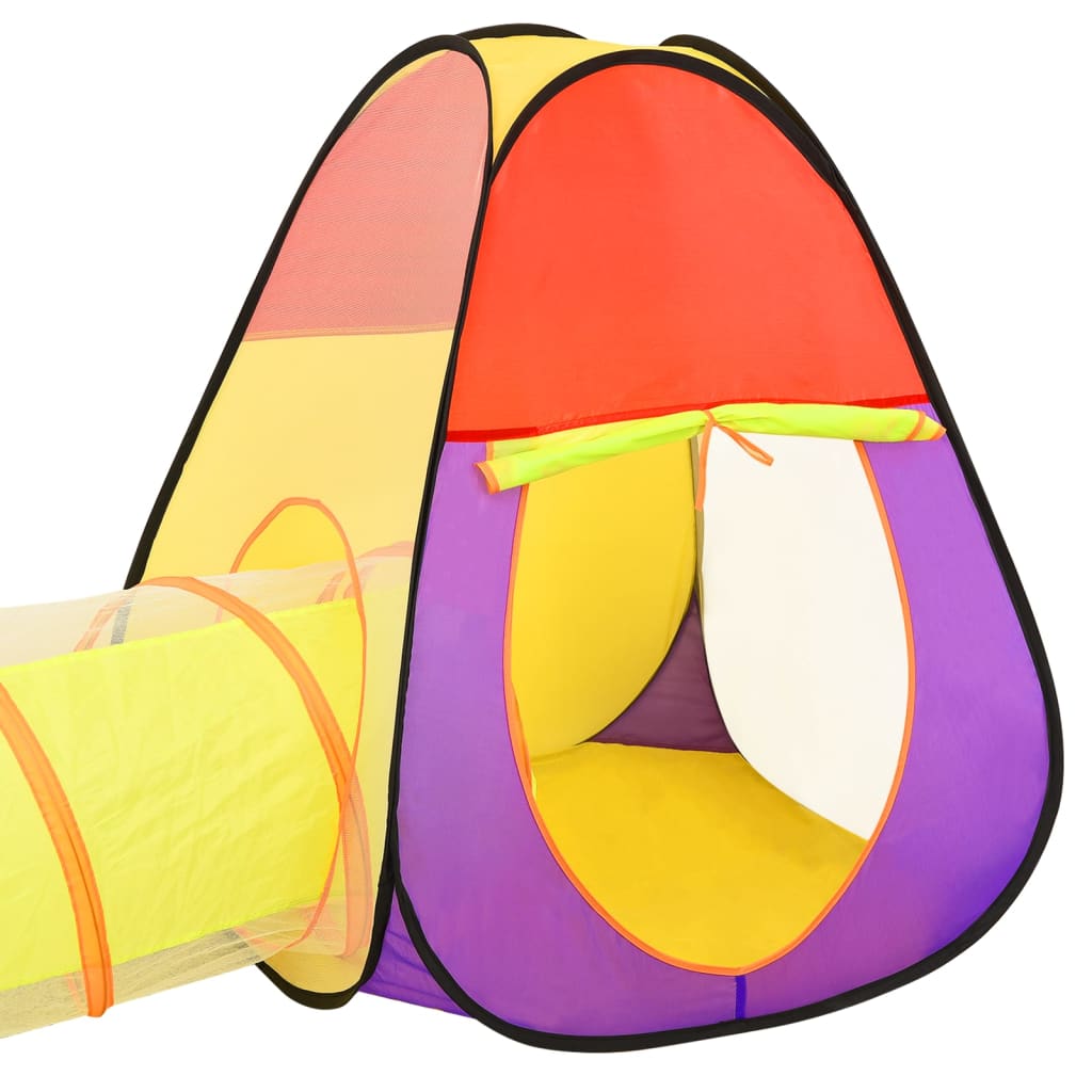 Kinderspeeltent met 250 ballen 255x80x100 cm meerkleurig Speeltenten & -tunnels | Creëer jouw Trendy Thuis | Gratis bezorgd & Retour | Trendy.nl