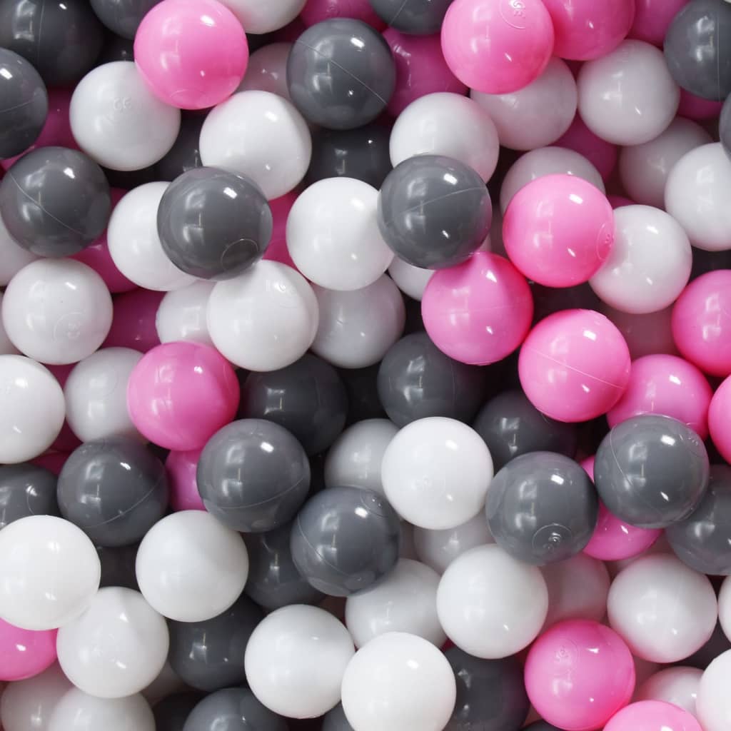 Kinderspeeltent met 250 ballen 301x120x128 cm roze Speeltenten & -tunnels | Creëer jouw Trendy Thuis | Gratis bezorgd & Retour | Trendy.nl