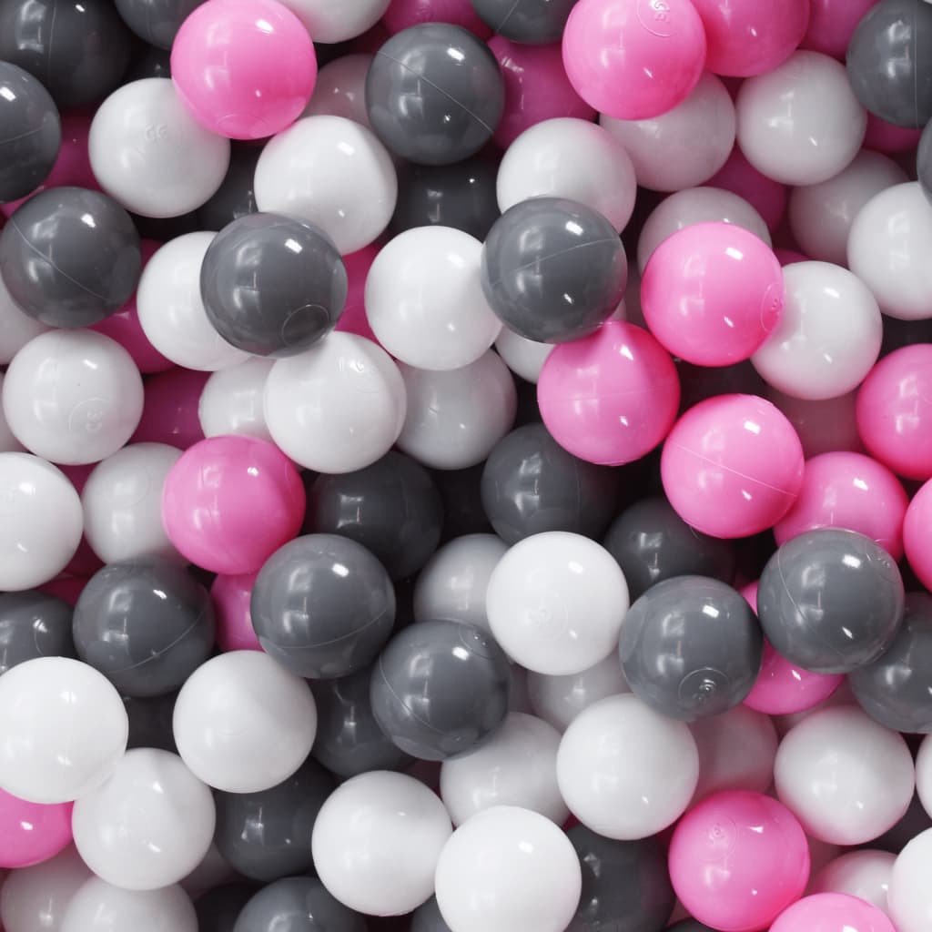 Kinderspeeltent met 250 ballen 100x100x127 cm roze Speeltenten & -tunnels | Creëer jouw Trendy Thuis | Gratis bezorgd & Retour | Trendy.nl