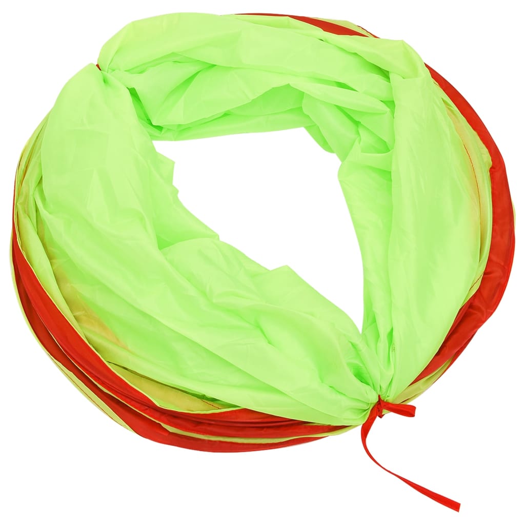 Kinderspeeltunnel met 250 ballen 175 cm polyester groen Speeltenten & -tunnels | Creëer jouw Trendy Thuis | Gratis bezorgd & Retour | Trendy.nl