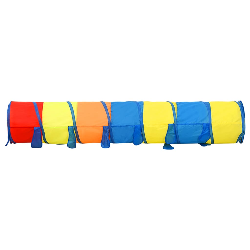 Kinderspeeltunnel met 250 ballen 245 cm polyester meerkleurig Speeltenten & -tunnels | Creëer jouw Trendy Thuis | Gratis bezorgd & Retour | Trendy.nl