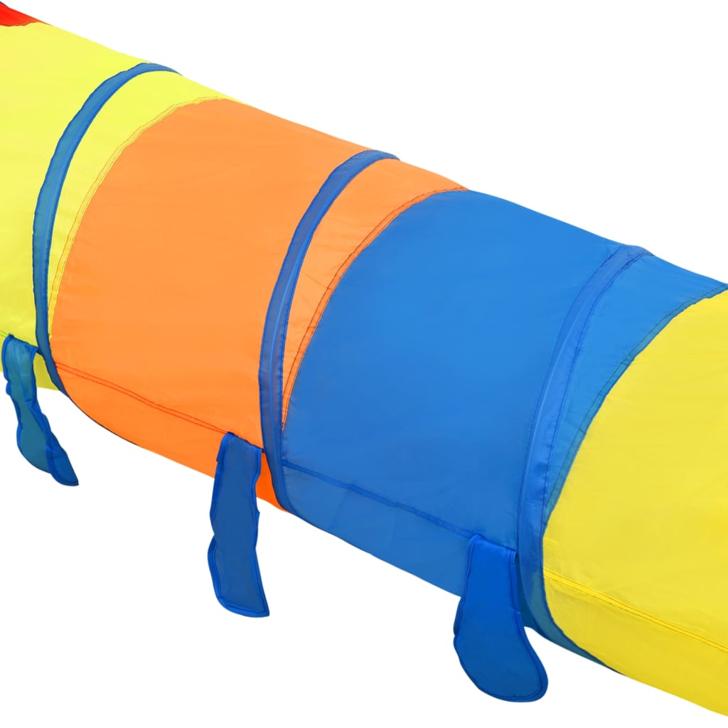 Kinderspeeltunnel met 250 ballen 245 cm polyester meerkleurig Speeltenten & -tunnels | Creëer jouw Trendy Thuis | Gratis bezorgd & Retour | Trendy.nl