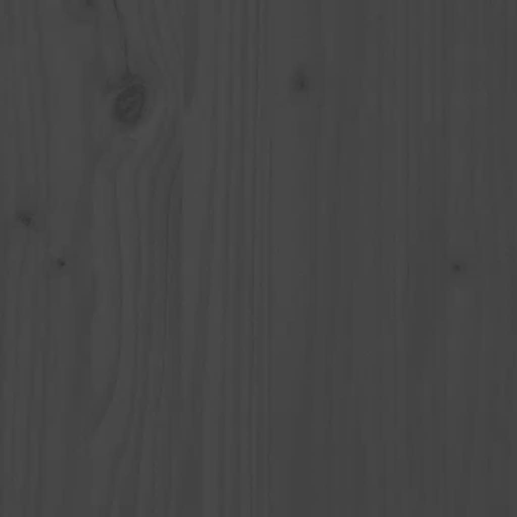 Slaapbank massief grenenhout grijs 90x200 cm Bedden & bedframes | Creëer jouw Trendy Thuis | Gratis bezorgd & Retour | Trendy.nl