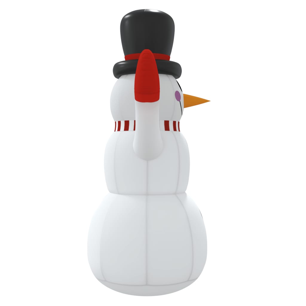 Sneeuwpop opblaasbaar met LED's 120 cm Kerstverlichting | Creëer jouw Trendy Thuis | Gratis bezorgd & Retour | Trendy.nl