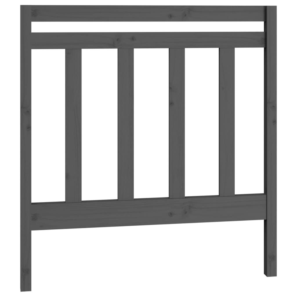 Slaapbank uitschuifbaar massief grenenhout grijs 2x(90x190) cm Bedden & bedframes | Creëer jouw Trendy Thuis | Gratis bezorgd & Retour | Trendy.nl