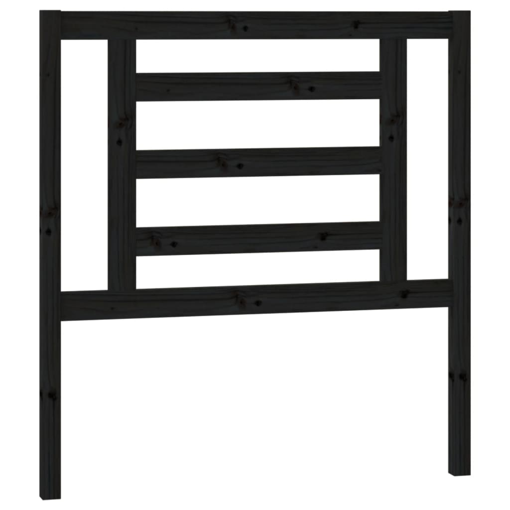 Slaapbank uitschuifbaar massief grenenhout zwart 2x(90x190) cm Bedden & bedframes | Creëer jouw Trendy Thuis | Gratis bezorgd & Retour | Trendy.nl