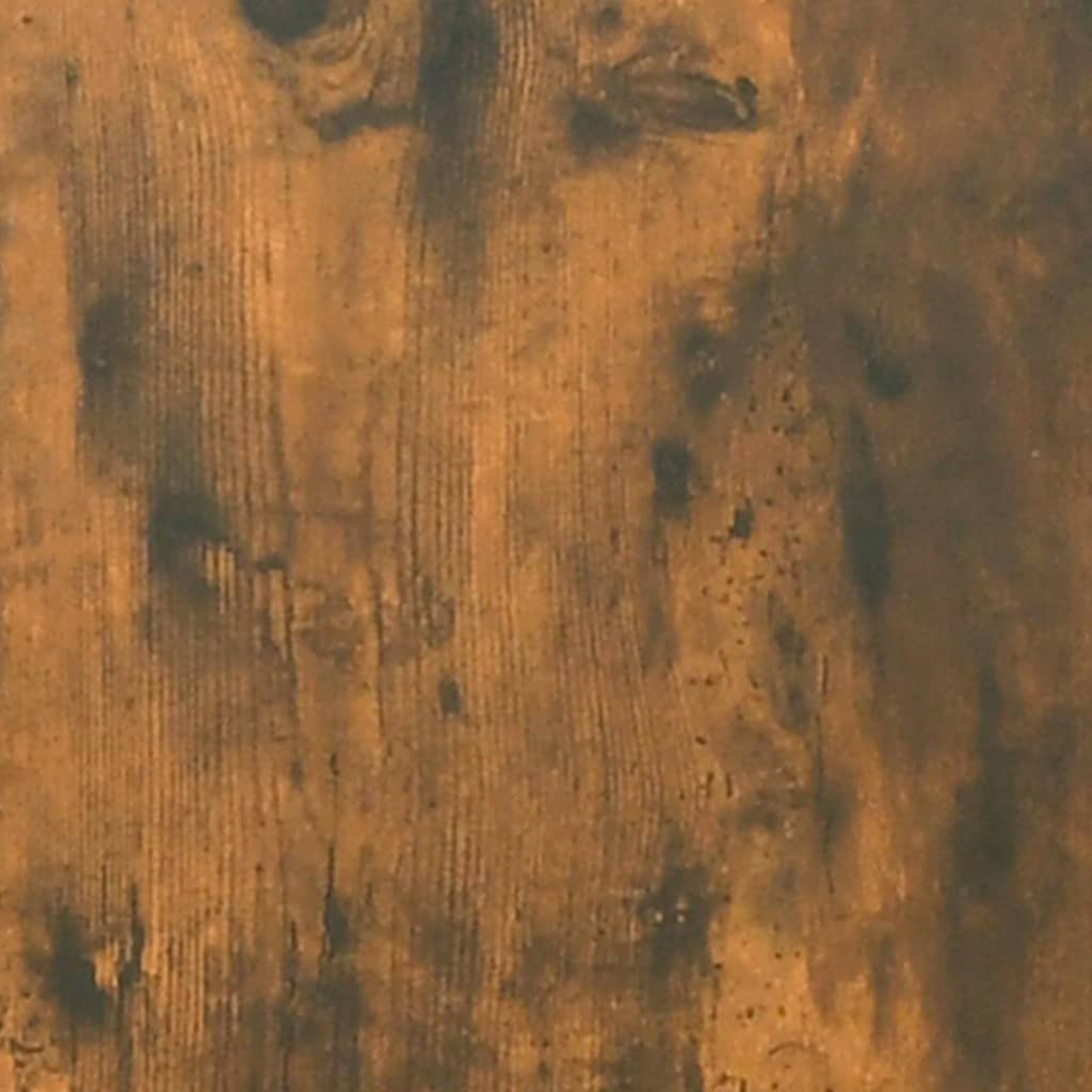 Wandkasten 2 st 80x35x36,5 cm bewerkt hout gerookt eikenkleur Opbergkasten & lockerkasten | Creëer jouw Trendy Thuis | Gratis bezorgd & Retour | Trendy.nl
