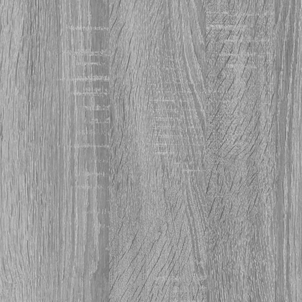Wandkasten 2 st 80x35x36,5 cm bewerkt hout grijs sonoma eiken Opbergkasten & lockerkasten | Creëer jouw Trendy Thuis | Gratis bezorgd & Retour | Trendy.nl