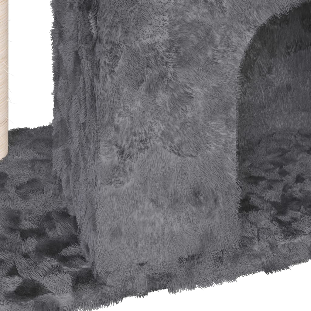 Kattenmeubel met sisal krabpale 51 cm donkergrijs Kattenmeubels | Creëer jouw Trendy Thuis | Gratis bezorgd & Retour | Trendy.nl
