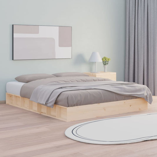 Massief houten bedframe 150x200 cm voor ultiem comfort - King Size, 5FT