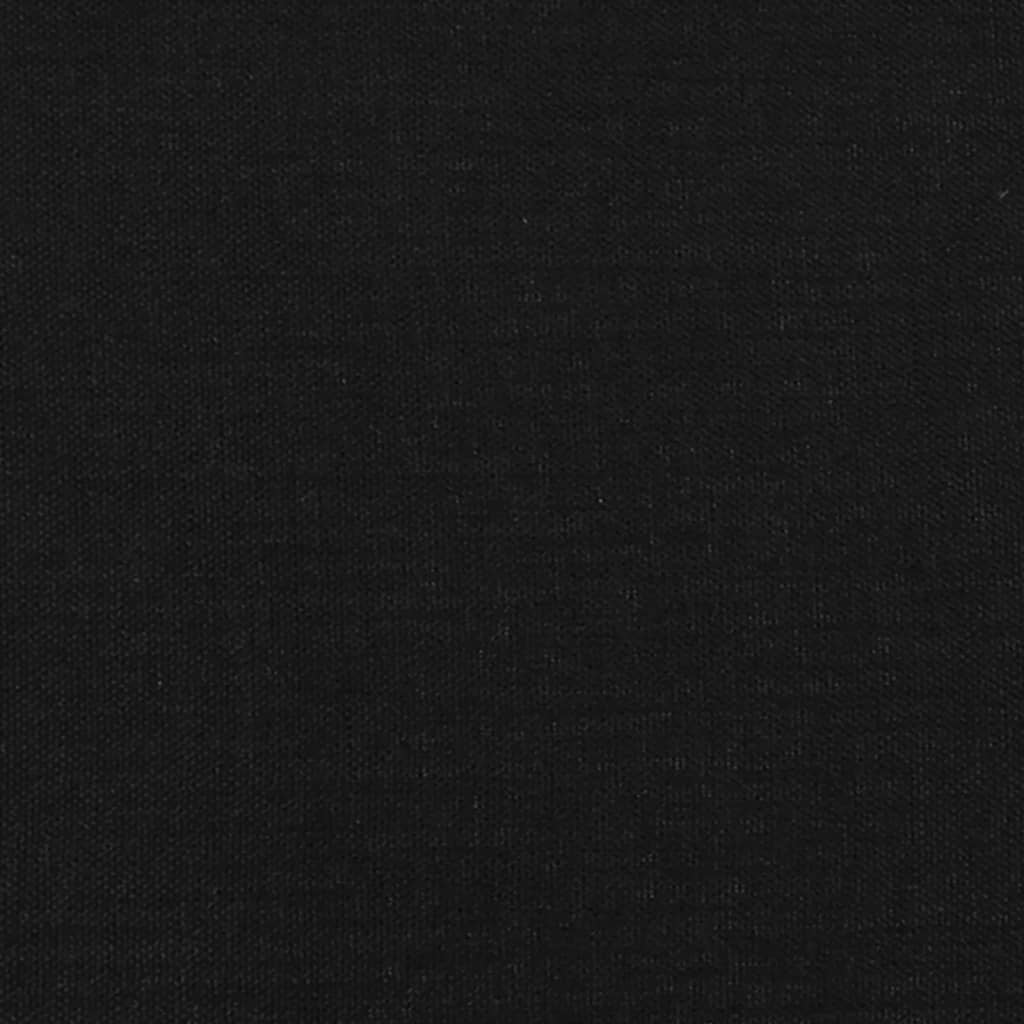 Bankje 70x30x30 cm stof zwart Bankjes | Creëer jouw Trendy Thuis | Gratis bezorgd & Retour | Trendy.nl