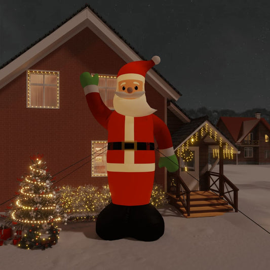 Kerstman opblaasbaar met LED's 620 cm Kerstverlichting | Creëer jouw Trendy Thuis | Gratis bezorgd & Retour | Trendy.nl