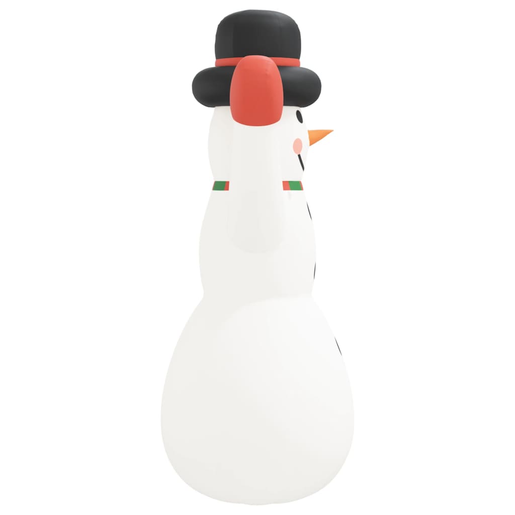 Sneeuwpop met LED's opblaasbaar 455 cm Kerstverlichting | Creëer jouw Trendy Thuis | Gratis bezorgd & Retour | Trendy.nl