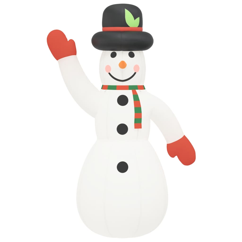 Sneeuwpop met LED's opblaasbaar 1000 cm Kerstverlichting | Creëer jouw Trendy Thuis | Gratis bezorgd & Retour | Trendy.nl