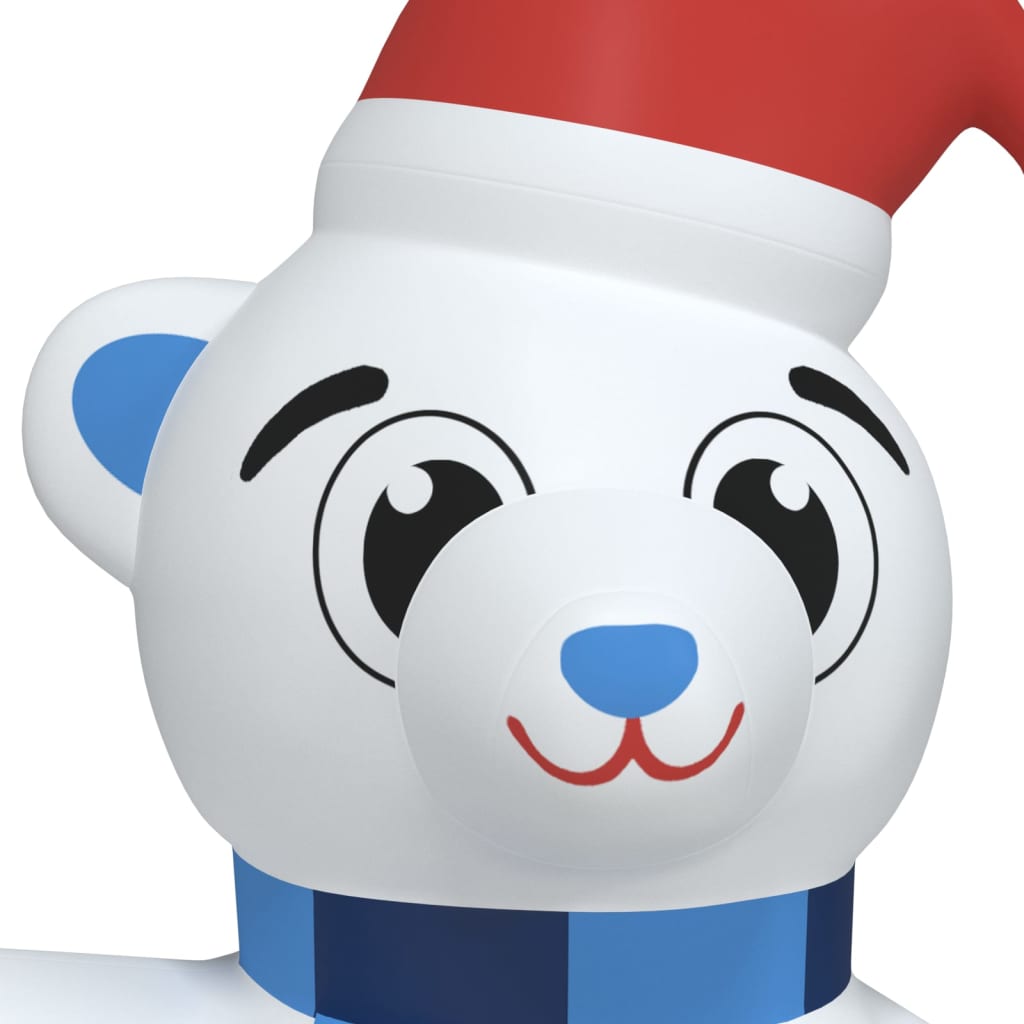 Kerstbeer met LED's opblaasbaar 240 cm Kerstverlichting | Creëer jouw Trendy Thuis | Gratis bezorgd & Retour | Trendy.nl