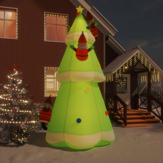 Kerstboom opblaasbaar met LED's 500 cm Kerstverlichting | Creëer jouw Trendy Thuis | Gratis bezorgd & Retour | Trendy.nl