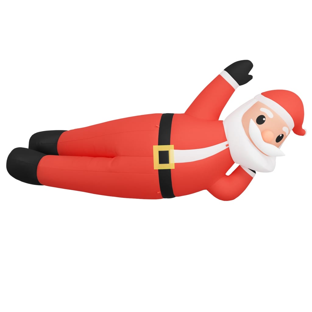 Kerstman opblaasbaar LED 160 cm Kerstverlichting | Creëer jouw Trendy Thuis | Gratis bezorgd & Retour | Trendy.nl