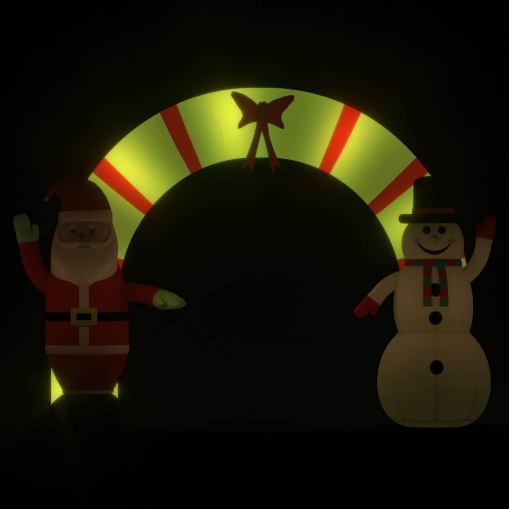 Kerstboog opblaasbaar met LED's 270 cm Kerstverlichting | Creëer jouw Trendy Thuis | Gratis bezorgd & Retour | Trendy.nl