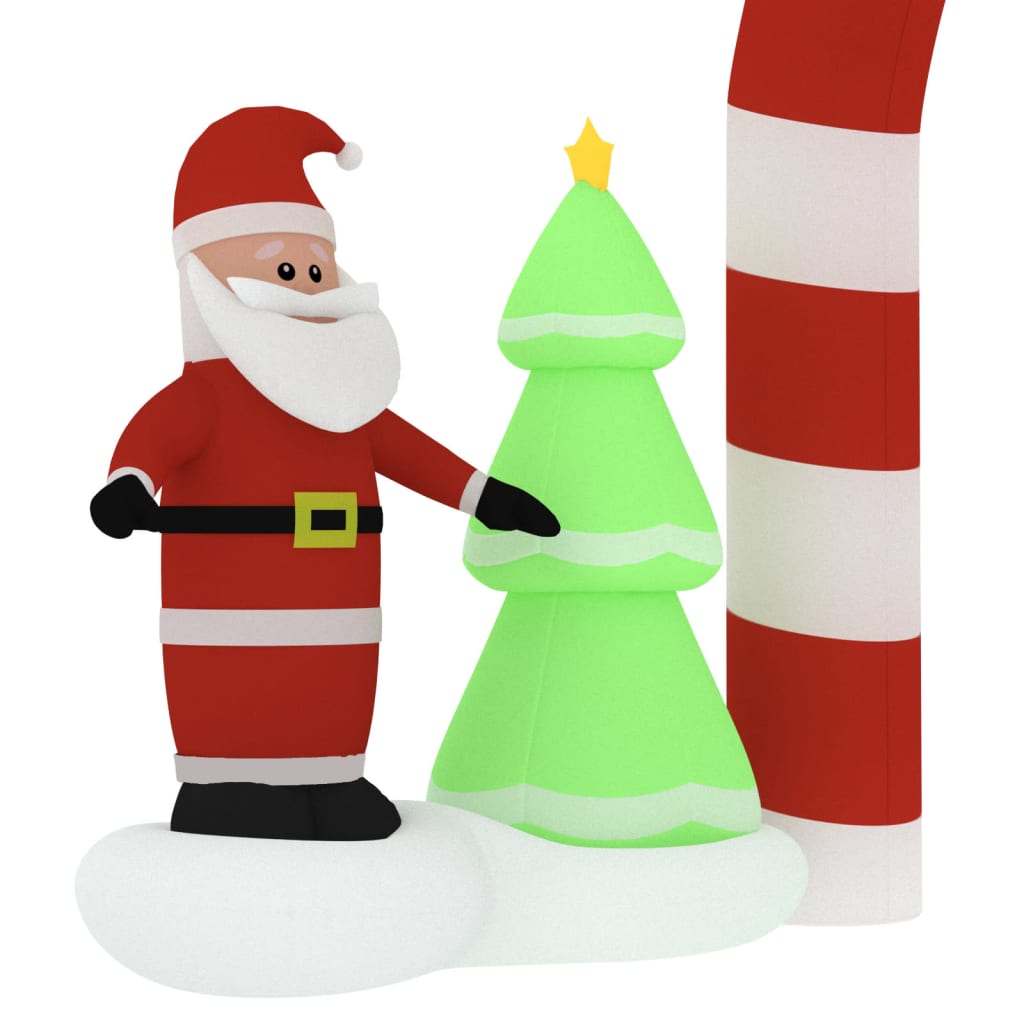 Kerstboog opblaasbaar met LED's 260 cm Kerstverlichting | Creëer jouw Trendy Thuis | Gratis bezorgd & Retour | Trendy.nl