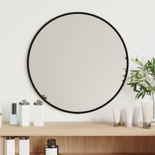 Wandspiegel rond Ø40 cm zwart Spiegels | Creëer jouw Trendy Thuis | Gratis bezorgd & Retour | Trendy.nl
