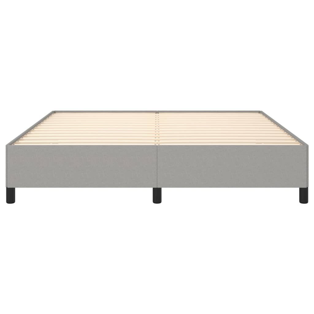 Bedframe stof lichtgrijs 180x200 cm Bedden & bedframes | Creëer jouw Trendy Thuis | Gratis bezorgd & Retour | Trendy.nl