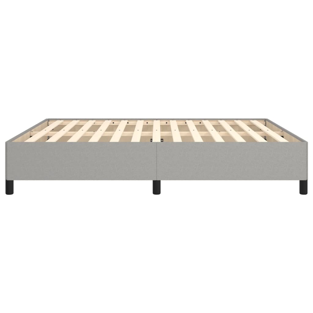 Bedframe stof lichtgrijs 180x200 cm Bedden & bedframes | Creëer jouw Trendy Thuis | Gratis bezorgd & Retour | Trendy.nl