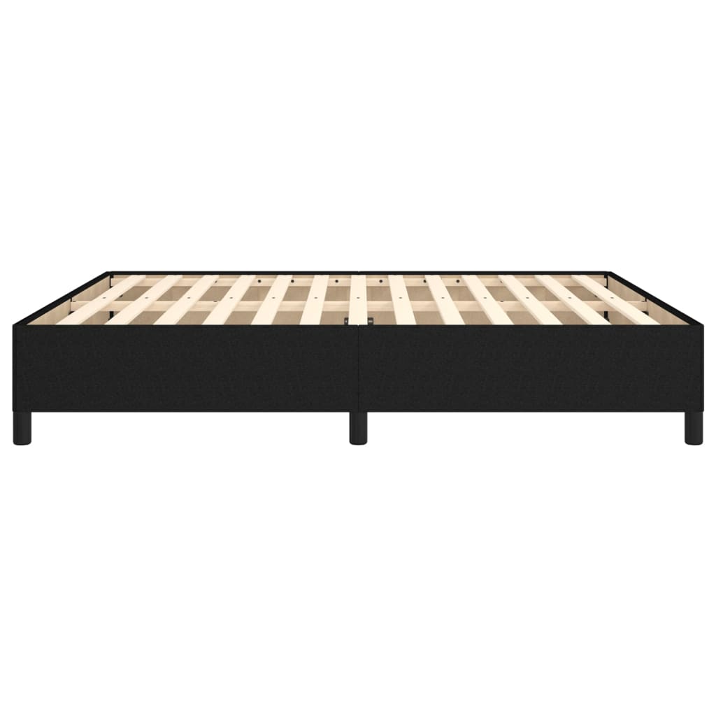 Bedframe stof zwart 180x200 cm Bedden & bedframes | Creëer jouw Trendy Thuis | Gratis bezorgd & Retour | Trendy.nl