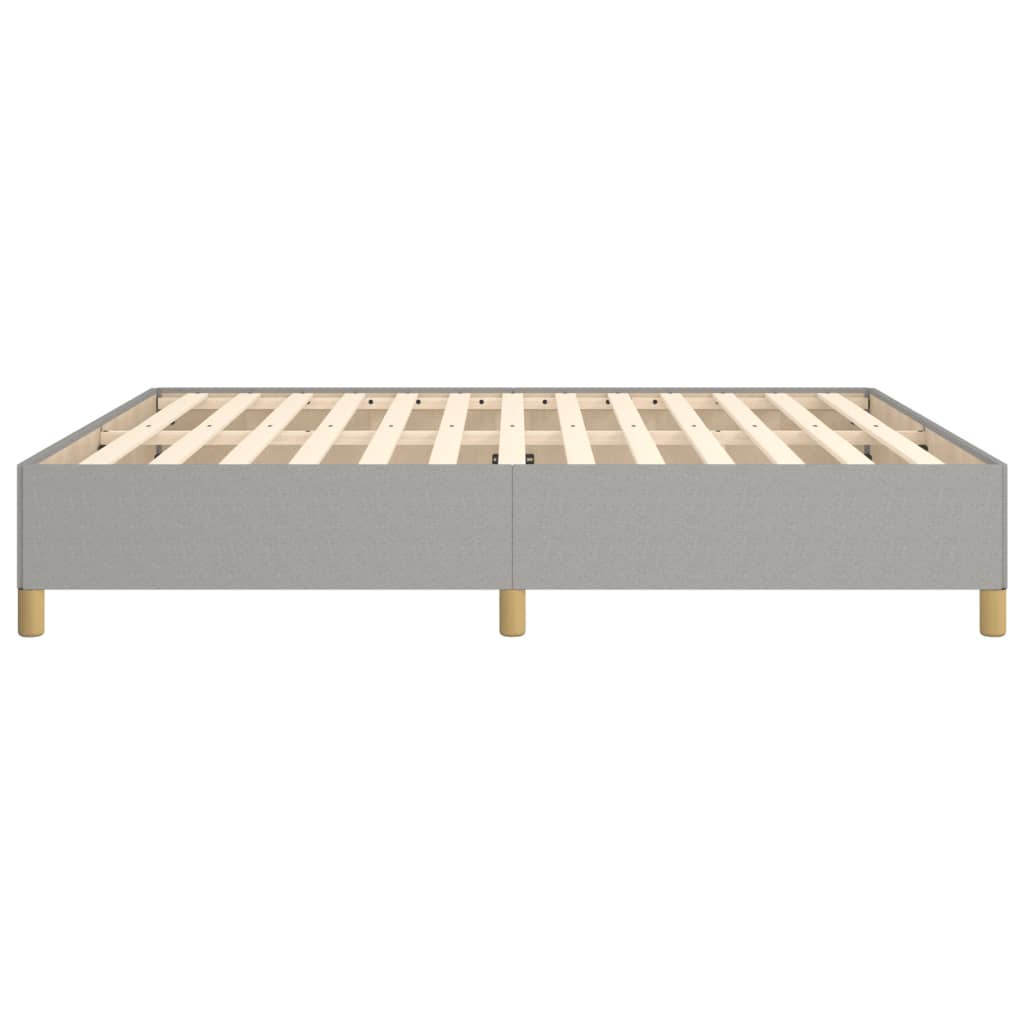 Bedframe stof lichtgrijs 180x200 cm Bedden & bedframes | Creëer jouw Trendy Thuis | Gratis bezorgd & Retour | Trendy.nl