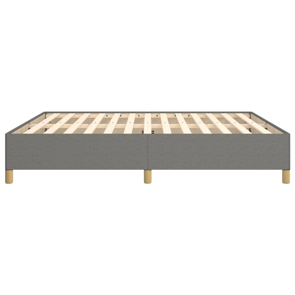 Bedframe stof donkergrijs 180x200 cm Bedden & bedframes | Creëer jouw Trendy Thuis | Gratis bezorgd & Retour | Trendy.nl