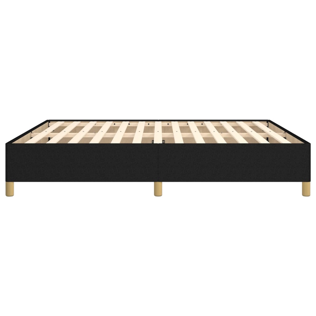 Bedframe stof zwart 180x200 cm Bedden & bedframes | Creëer jouw Trendy Thuis | Gratis bezorgd & Retour | Trendy.nl