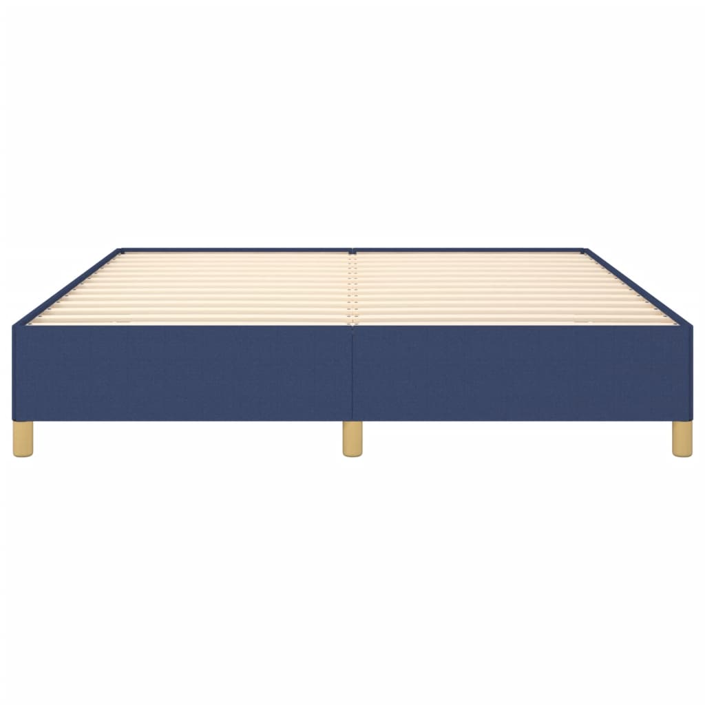 Bedframe stof blauw 180x200 cm Bedden & bedframes | Creëer jouw Trendy Thuis | Gratis bezorgd & Retour | Trendy.nl