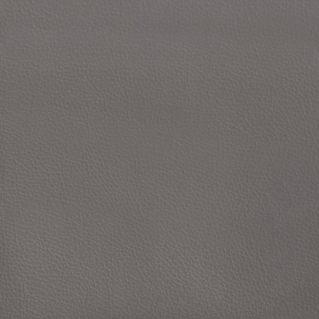 Bedframe kunstleer grijs 140x200 cm Bedden & bedframes | Creëer jouw Trendy Thuis | Gratis bezorgd & Retour | Trendy.nl