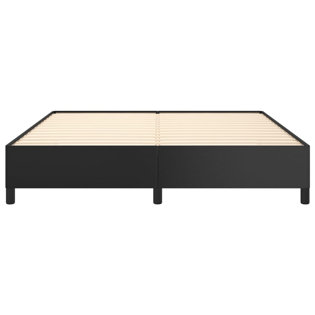 Bedframe kunstleer zwart 180x200 cm Bedden & bedframes | Creëer jouw Trendy Thuis | Gratis bezorgd & Retour | Trendy.nl