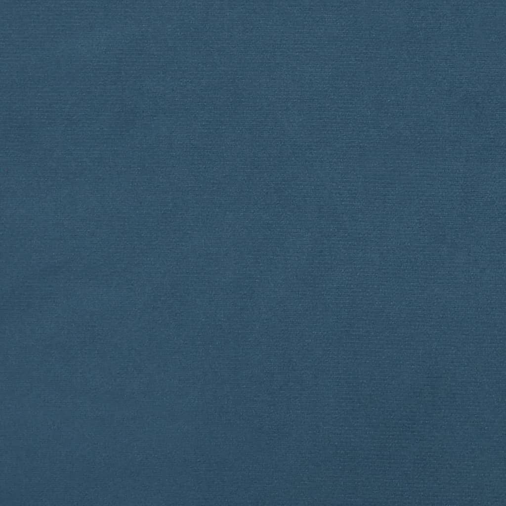 Bedframe fluweel donkerblauw 90x190 cm Bedden & bedframes | Creëer jouw Trendy Thuis | Gratis bezorgd & Retour | Trendy.nl