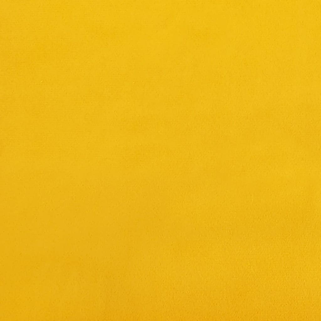 Bankje 100x35x41 cm fluweel geel Bankjes | Creëer jouw Trendy Thuis | Gratis bezorgd & Retour | Trendy.nl