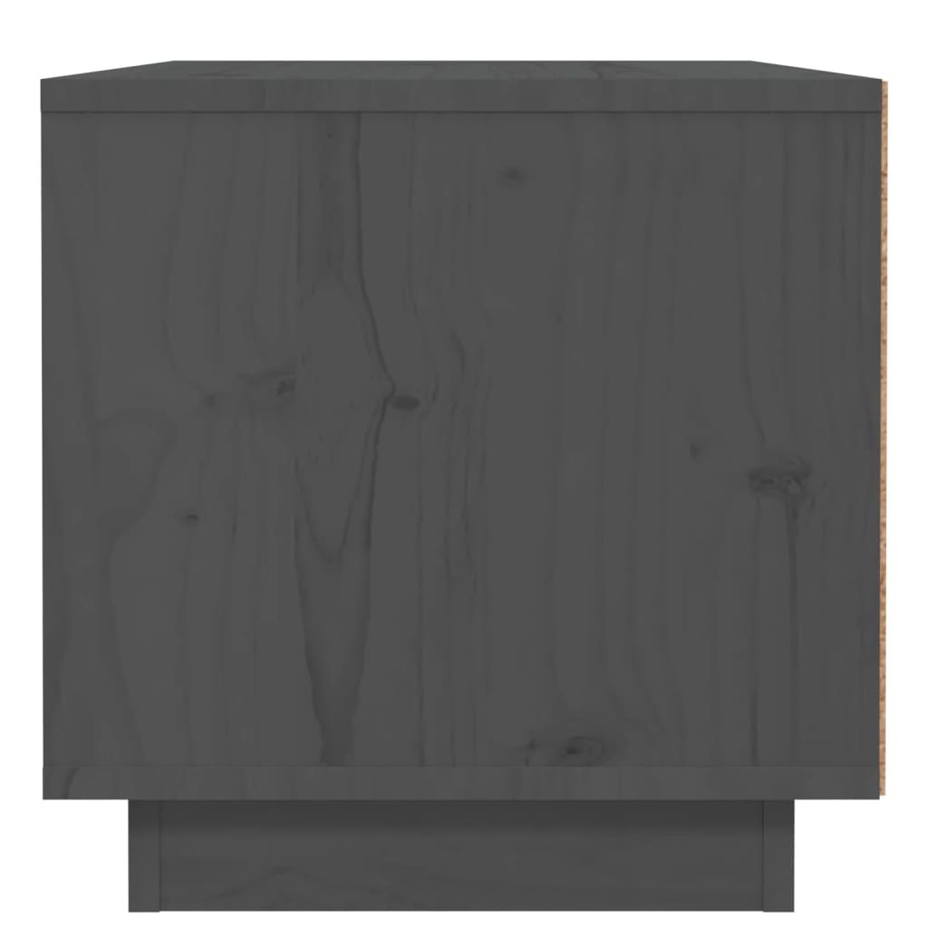 Nachtkastje 40x34x35 cm massief grenenhout grijs Nachtkastjes | Creëer jouw Trendy Thuis | Gratis bezorgd & Retour | Trendy.nl