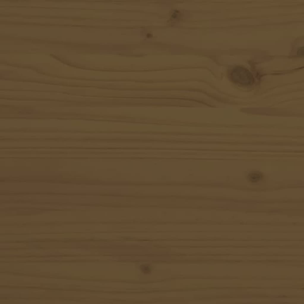 Nachtkastje 40x34x55 cm massief grenenhout honingbruin Nachtkastjes | Creëer jouw Trendy Thuis | Gratis bezorgd & Retour | Trendy.nl