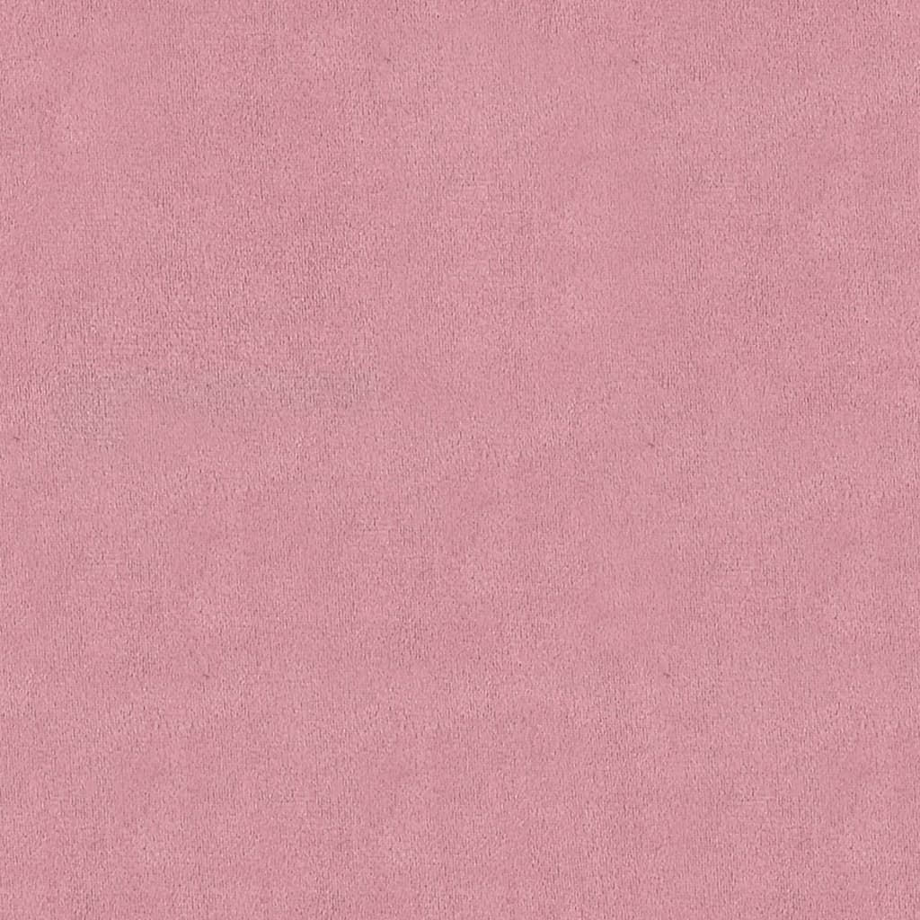 Bankje 110x45x60 cm fluweel roze Bankjes | Creëer jouw Trendy Thuis | Gratis bezorgd & Retour | Trendy.nl