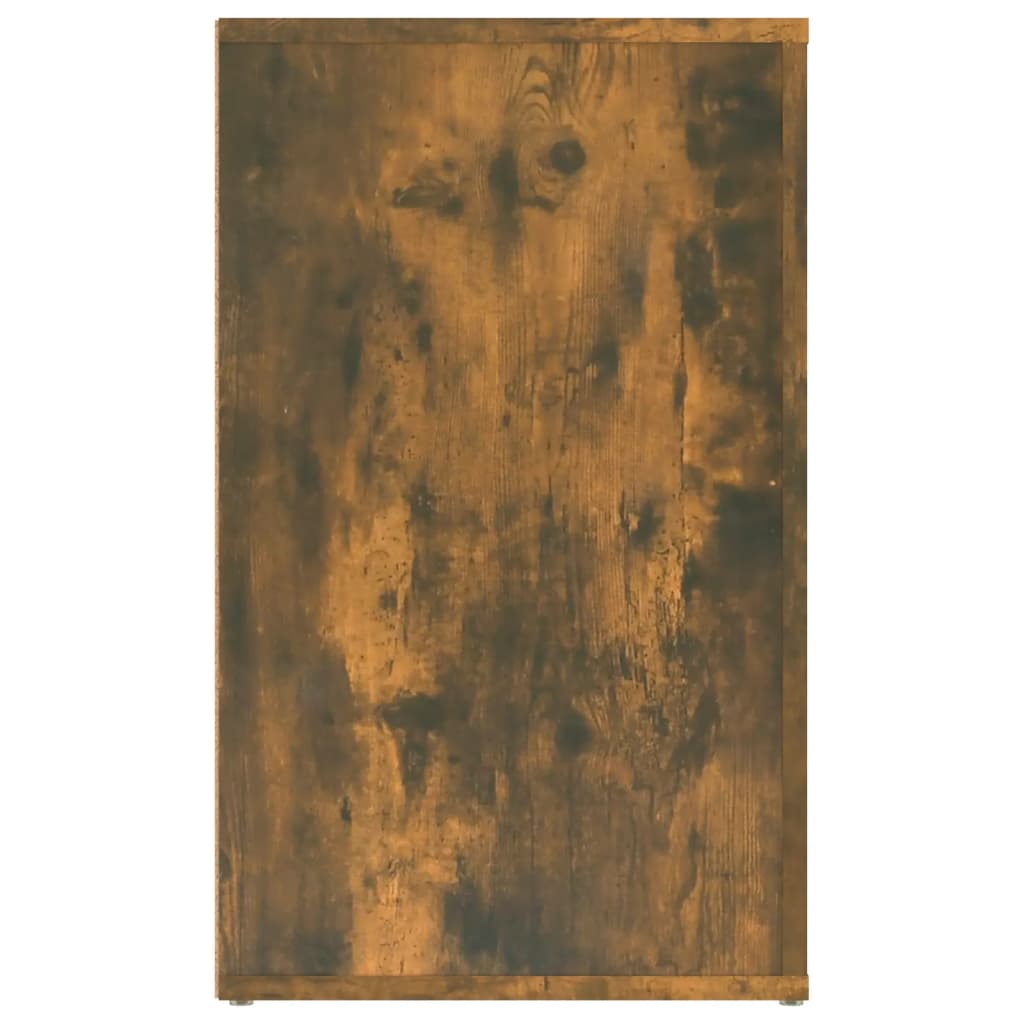 Nachtkastje 50x36x60 cm bewerkt hout gerookt eikenkleurig Nachtkastjes | Creëer jouw Trendy Thuis | Gratis bezorgd & Retour | Trendy.nl